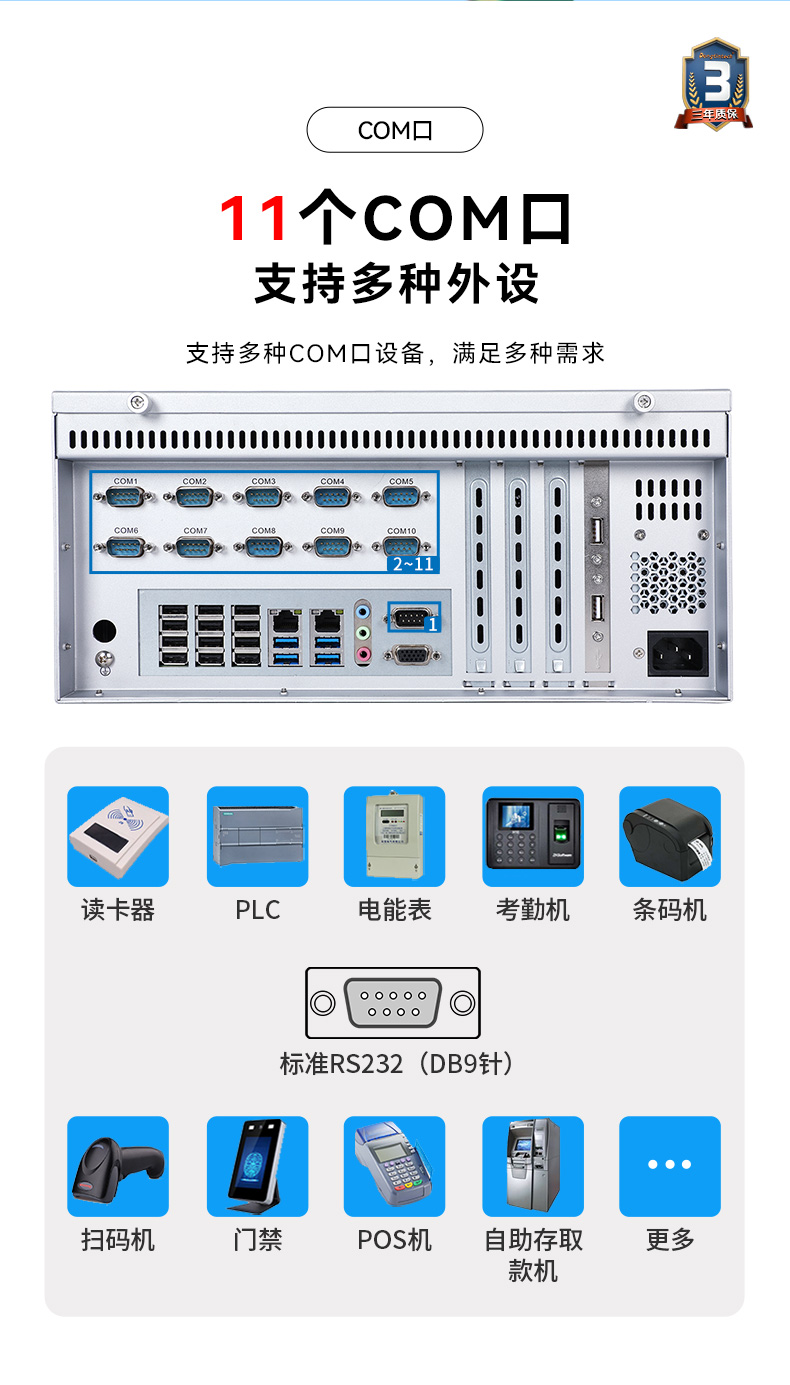 國(guó)產(chǎn)化芯片國(guó)營(yíng)東太農(nóng)場(chǎng)工控機(jī),飛騰D2000處理器工業(yè)主機(jī),DT-5206-SD2000MB.jpg