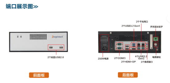 2U機架式結(jié)構(gòu)