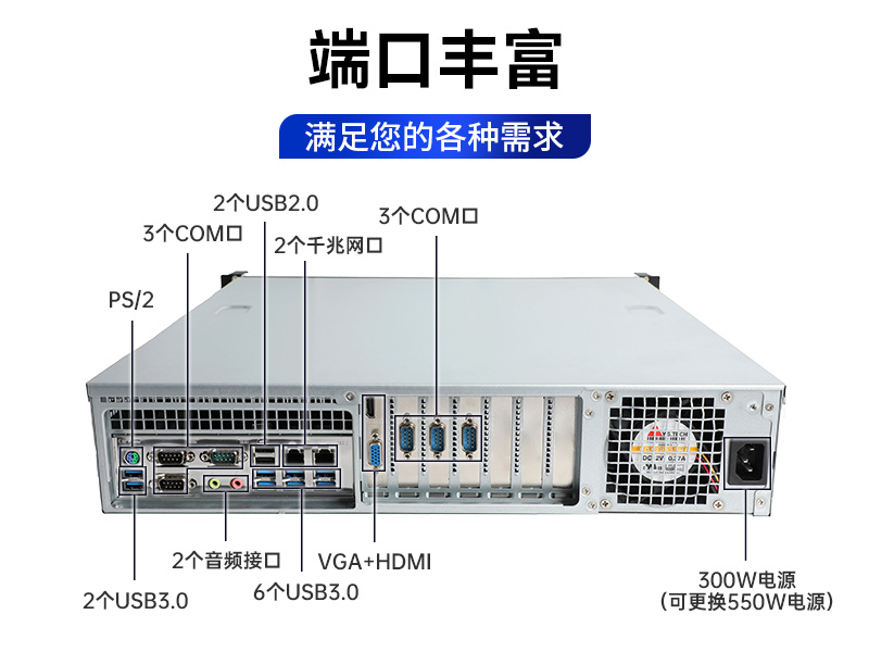 飛騰國產化工控機|支持銀河麒麟操作系統(tǒng)|DT-24605-BD2000MC